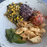 Southern bowl without remulade  at Dented Keg Brewing Company in Clearfield