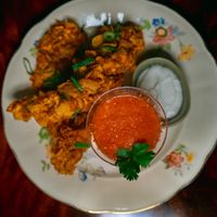 Pakora  at Manto in Malmo