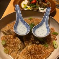 Sesame pot sticks  at Manto in Malmo