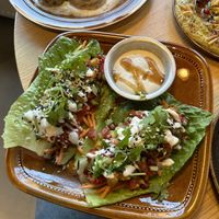 Lettuce cups!  at Manto in Malmo