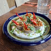 Manto dumplings at Manto in Malmo