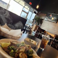 Nice & clean dinning room.  at Himalayan Kitchen in San Antonio