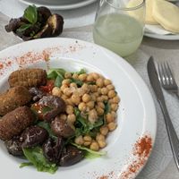 Falafelsalad  at Dubai Comidas Árabes in Salta