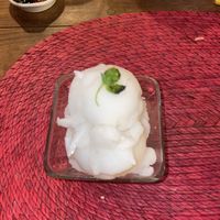 Helado coco  at Granito de Arroz in Mazunte