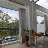 Upstairs dining room #Veganuary at Organic Room in Ayutthaya