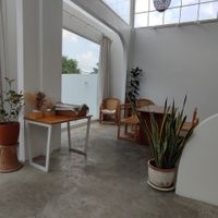 Upstairs dining room #Veganuary at Organic Room in Ayutthaya