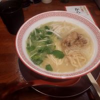 Vegan tonkatsu ramen at Tokyo Ramen Tower - 東京らあめんタワ in Tokyo