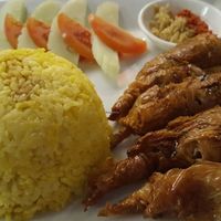 Bean curd skin meal. at Geographer Cafe in Malacca