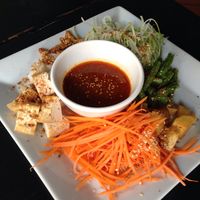 Salad at Geographer Cafe in Malacca