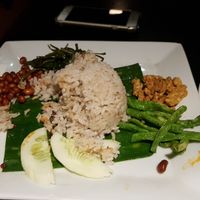 Nasi lemak (half eaten, was too hungry to remember to take pic) at Geographer Cafe in Malacca