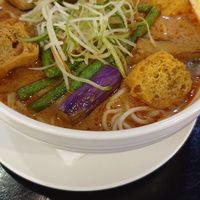 vegan ramen at Geographer Cafe in Malacca