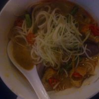 delicious and nutritious Curry Ramen at Geographer Cafe in Malacca