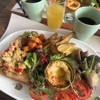 Vegan brunch  at Santeria Paladini 8 in Milan