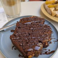 Choco banana bread at Ringo Banana  in Sevilla