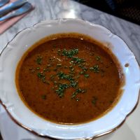 Soup with lentils at Tante Tilly in Roermond