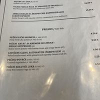   at Restoran Ambar in Slunj