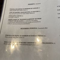   at Restoran Ambar in Slunj