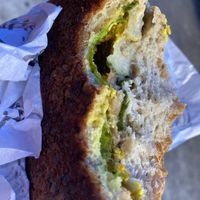 Lentil Burger  at Verdi Vegan in Sao Paulo