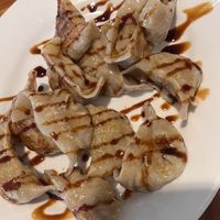 Dumplings  at Natural Balance in Orange Walk