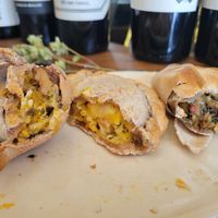 Quinoa, sweet corn and vegetables at O Momento - Casa de Empanadas in Lisbon