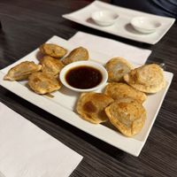 Gyoza  at BAMBÚ Rolls in Valparaiso