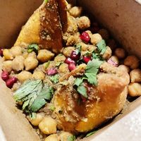 Chat diy street food - so good!  at Holy Cow in North West London