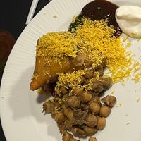 Chat diy without sauce  at Holy Cow in North West London