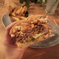 Burger  at Banyan Bar & Kitchen in Leeds