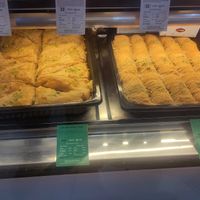 Baklava and kataif at ZoomSerie in Bucharest