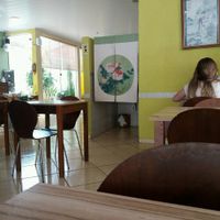 Tables at Broto de Bambu in Campo Grande