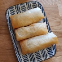 Spring rolls at Cafe Macarong in Richmond