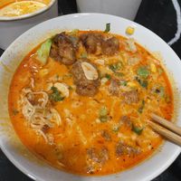 The spicy vegan   at Nishiki Ramen - Hillcrest in San Diego