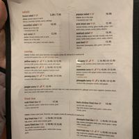 Menu 2  at Sticky Rice in Murphy