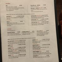 Menu 3  at Sticky Rice in Murphy