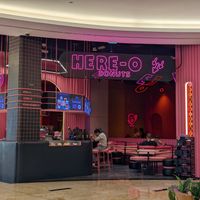 Storefront at HERE-O Donuts in Dubai