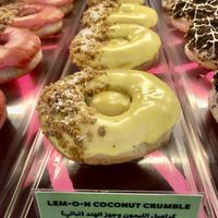 Lemon coconut   at HERE-O Donuts in Dubai