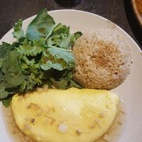 I think this is real omelette? My friend ate this at Cafe Sukkara - 수카라 in Seoul