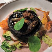 Portobello mushrooms at and/or  in Antwerpen