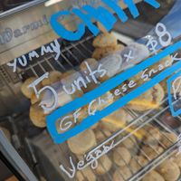 Vegan chipa at Harbourside Market in Wellington