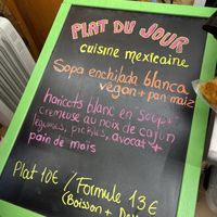 Dish of the day for 16.01.23  at Saveurs du Mexique in Montreuil