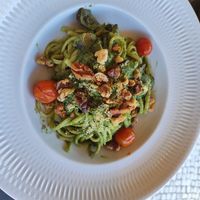 Linguine Al pesto at Giulietta - Pizzeria & Cucina Vegana in Lisbon