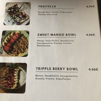 Menu   at Freshbites and Coffee in Konstanz