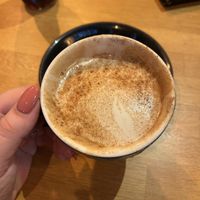 Vanilla chai latte with soya milk  at Deaf Cat Coffee in Rochester