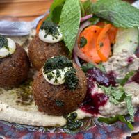 Grande Mezze Bowl at Balagan Ericeira in Ericeira