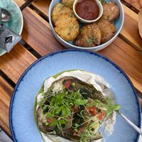 Roasted Eggplant at Balagan Ericeira in Ericeira