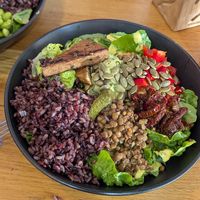 Vitality Bite Bowl at Bare Naked Bowls in Bondi Beach