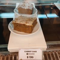 carrot cake   at El Palacio del Cafe in Montevideo