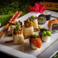  at Gūrin Vegan Sushi in Florianopolis