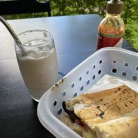Half Sandwhich and Shake  at Veguai in Florianopolis