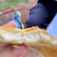 Vegan Cheese pastel at Veguai in Florianopolis